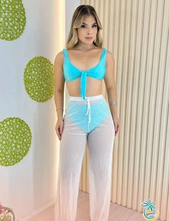 Calça de Tuly com fenda