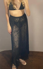 Calça envelope de Renda